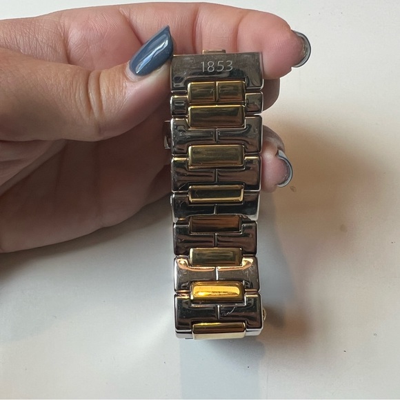 Tissot T-Lady Square 1853 Two Tone Watch - Picture 8 of 9